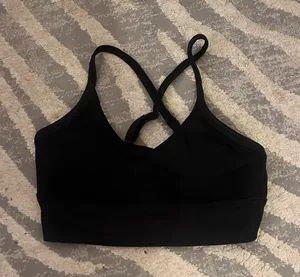 Aerie offline black sports bra m thumbnail 1