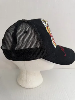Ed Hardy Embroidered & Rhinestone  Tiger Baseball Cap  thumbnail 3