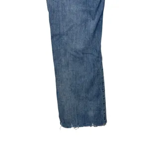 Pistola Women's Jeans Straight Leg Distressed‎ Raw Hem Stonewash Denim Size 28 thumbnail 8