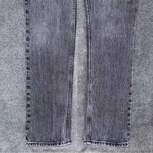 Abercrombie & Fitch Straight Leg Mid Rise Curve Love Black Jeans Sz 25 / 0 LONG thumbnail 6