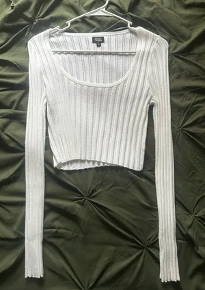 Pacsun White Sweater Top thumbnail 1