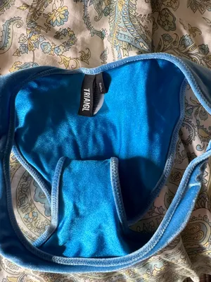 Triangl Blue Velvet Bikini thumbnail 3