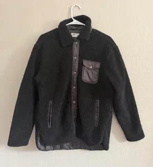 Black Sherpa Jacket thumbnail 1