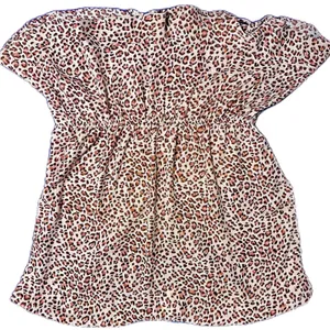 ASTR The Label Leopard Print Wrap Blouse Women Size Large Top thumbnail 6
