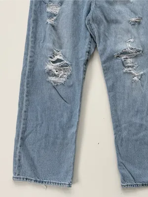 Levi’s Distressed Ribcage Straight Ankle Jeans size 30 thumbnail 3