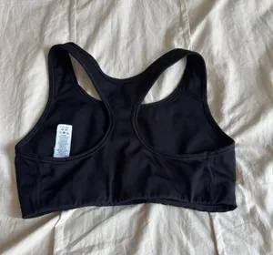 Black Nike Sports Bra thumbnail 2