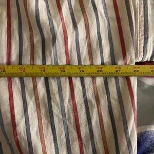 Madewell Women's Park Popover Shirt Rainbow Stripe Palo Multi Antique Cream XS thumbnail 7