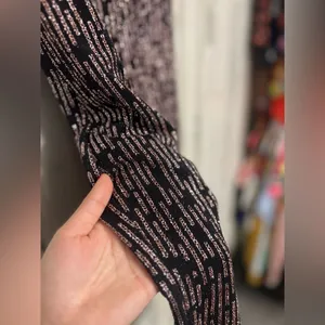 Quiz black and purple formal dress thumbnail 2