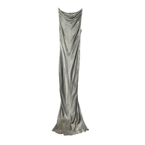 Shona Joy La Lune High Neck Cowl Maxi Dress‎ Sage thumbnail 3