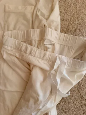 Amazon White Long PJ Set thumbnail 3