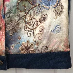 FINAL MARKDOWN Ladies’ Graff Wear Petite Beaded & Embroidered Vest (PXS) thumbnail 4