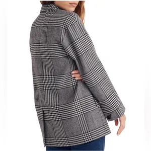 Madewell Oversized Plaid Blazer thumbnail 3