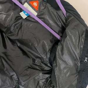 Columbia Black Puffer Vest with Fur Trim thumbnail 8