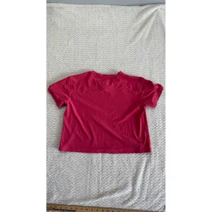 Lululemon Everlux Short Sleeve Train T-Shirt Pink Cropped Size 4 LW3HA8S thumbnail 2