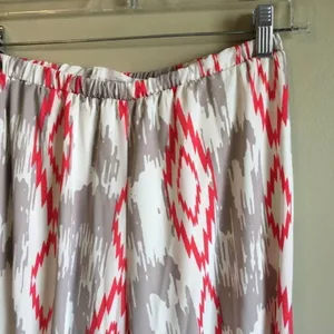 Peach Love‎ cream California small flowy pants thumbnail 2
