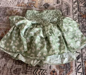 Printed Flow Boutique Skirt Multiple thumbnail 1
