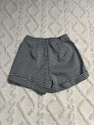 Plaid poof small shorts thumbnail 4