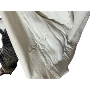 Aritzia Wilfred Linen Blazer Cream White Size 6 Summer Vacation‎ thumbnail 9