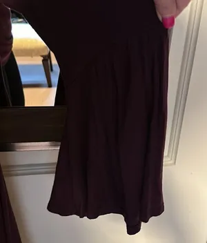 Stretchy tunic 24Seven xl scoop neck 3/4 sleeve with full ruffle swing bottom thumbnail 7