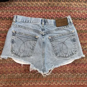 Vintage Original Calvin Klein Double Stone Cut Off Jean Shorts thumbnail 4