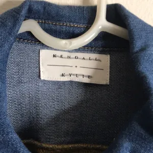 Kendall Kylie Denim Western Mini Dress‎ Pearl Snap Women's Medium Blue thumbnail 4