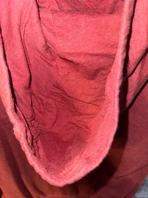 Nike Women's Red Heathered Funnel Neck Hoodie thumbnail 12