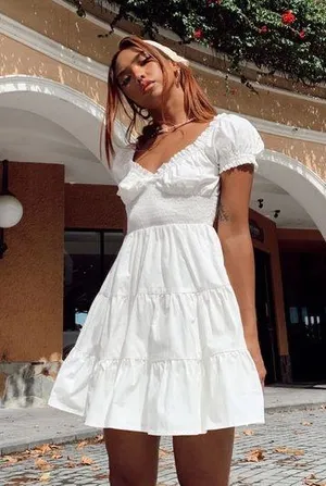 Princess Polly Daniela White Dress thumbnail 1