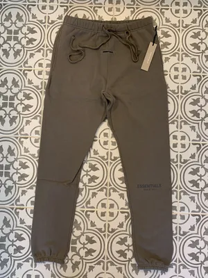 Fear Of God Essentials Charcoal Gray Sweatpants - Small thumbnail 1