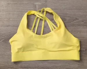 Nine Bull Strappy Cross Back Sports Bra with Removable Pads Size XXL thumbnail 1