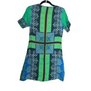 Hemant & Nandita sequined print shift dress XS thumbnail 2