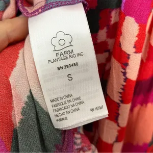 Farm Rio Anthropologie Long Sleeve Mini‎ Dress thumbnail 6