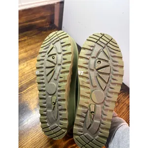 Olivia &‎ Kate Olive Green Platform Slippers Size 6 thumbnail 6