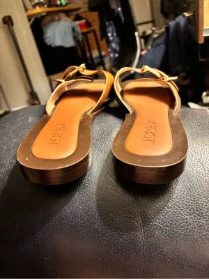 J. Crew Callie Buckle Sandals in Cedar Brown Leather Size 8 thumbnail 10