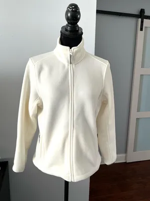 Nice LANDS END fleece jacket 🌷 thumbnail 3