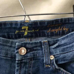 7 for All Mankind Straight Leg Jeans Size 30 thumbnail 8
