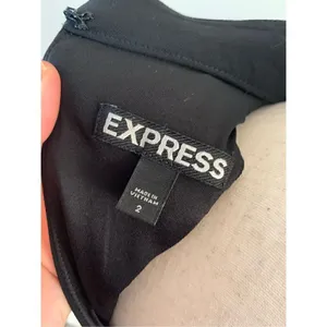 Express black dress size 2 sexy going out thumbnail 3