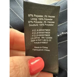 Aritzia‎ Babaton Striped Shirt Dress Blue White Midi Long Sleeve Pockets #FF10-2 thumbnail 7