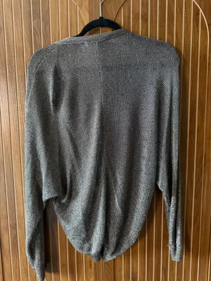 Zara copper mesh zipper top thumbnail 3