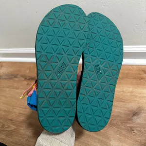 Teva | Women's Original Universal Bright Multi-Color Retro Sandals, Size 10 thumbnail 4