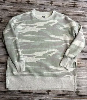 Aerie Camo Crewneck Cozy Crewneck Size XS thumbnail 1