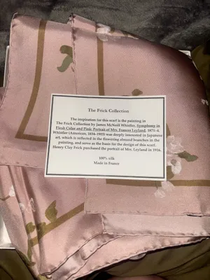 Fitch collection 100% silk scarf Pink thumbnail 3