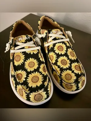 Ariat Hilo Sunflower Skies Loafers | Western Casual Slip-On Shoes | Women’s 7B thumbnail 3