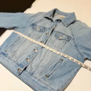 Madewell Oversized Jeans Jacket raglan sleeve 100% Cotton, size S relaxed fit thumbnail 3