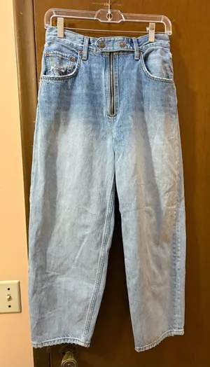 Etica Dip-Dye High Rise Wide Leg Jeans thumbnail 1