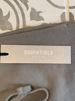 Fear Of God Essentials Charcoal Gray Sweatpants - Small thumbnail 5