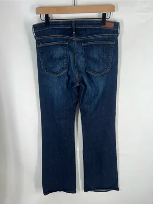 AG Adriano Goldschmied The Angel Boot Cut Jeans Dark Wash Size 30R thumbnail 7