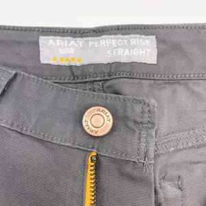 Ariat Womens Rebar Made Tough Straight Pants 30R Workwear Western Ranch Gorp thumbnail 9