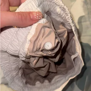 White lululemon shorts size 2 4” thumbnail 4