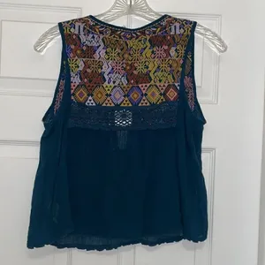 Free People Embroidered Lohri Crop Top thumbnail 11