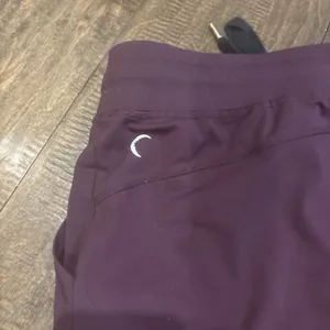 Zyia Active‎ Unwind Joggers Womens Small Plum Ankle Gym Lounge Stretch EUC thumbnail 8